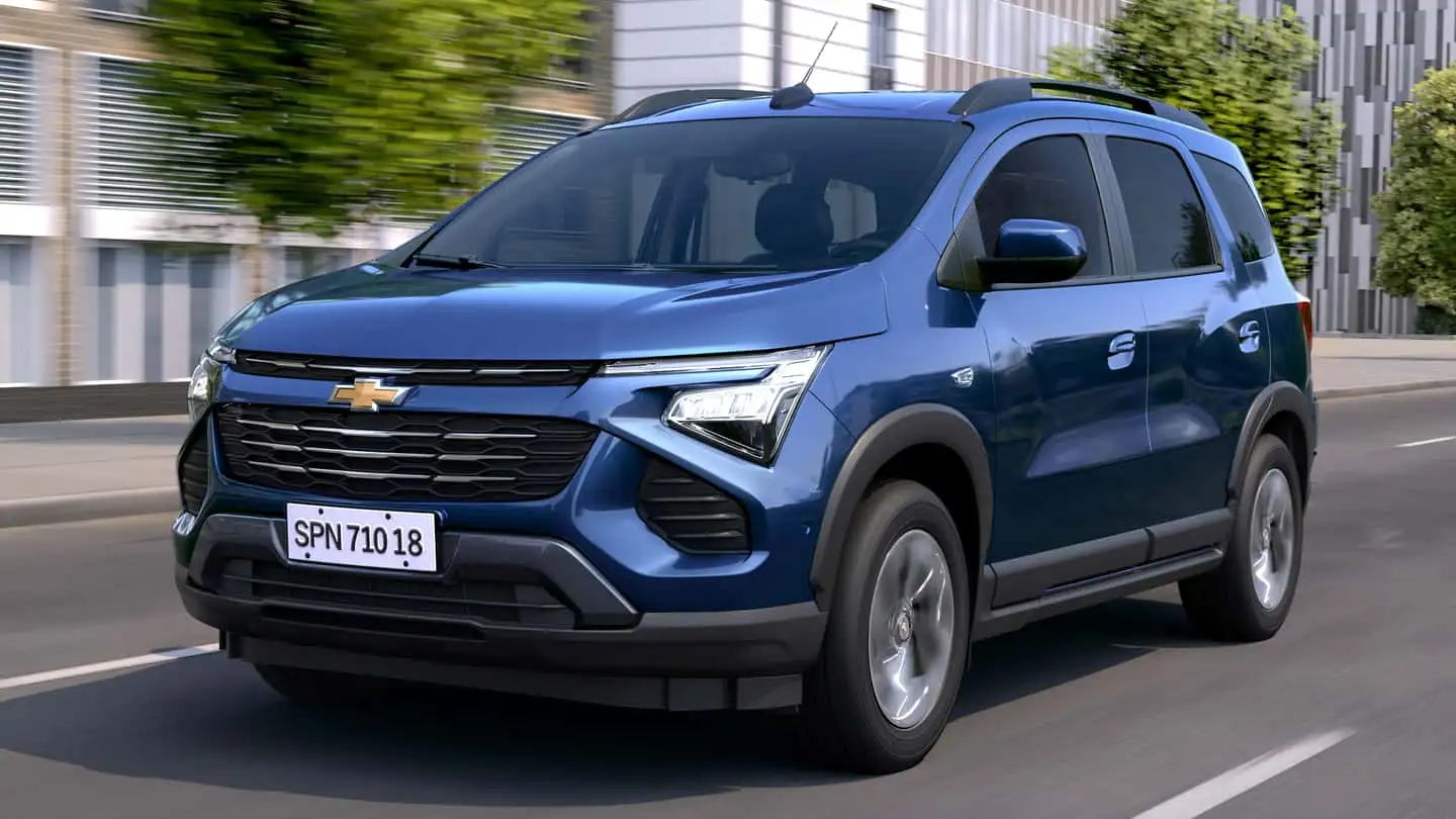 Nova Chevrolet Spin tem lançamento confirmado para o fim de março